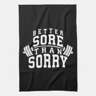 Gym Memberships Are Cheaper Than Therapy - Workout Tea Towel