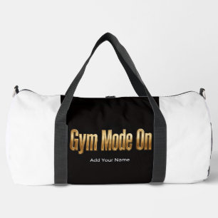 Gym Mode on Custom Gym Bag