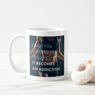 Gym Motivation For Women - Results - Workout Coffee Mug