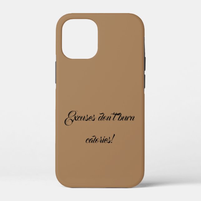 GYM Motivation quotes And Light Brown  Case-Mate iPhone Case (Back)
