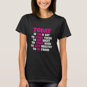 Gym Motivation Workout Quote Motivational Fitness T-Shirt