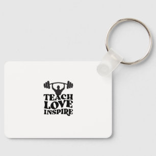 GYM motivational design T-Shirt Key Ring
