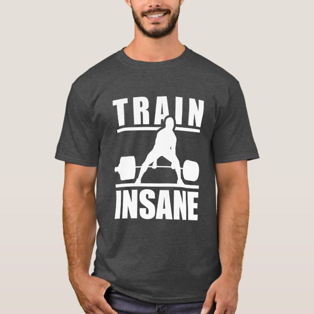 Gym Motivational T-Shirt (Front)