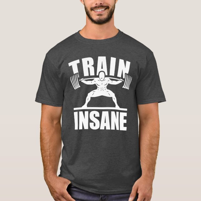 Gym Motivational T-Shirt (Front)