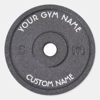 Gym Owner or User With Curved Text Funny