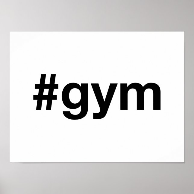 Gym  poster (Front)