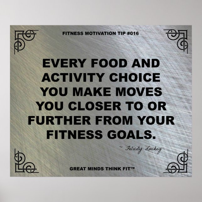 Gym Poster for Fitness Motivation #016 (Front)