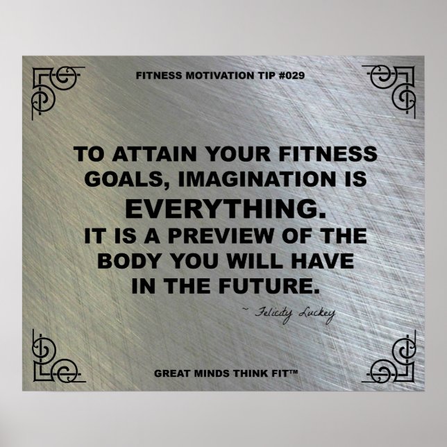 Gym Poster for Fitness Motivation #029 (Front)