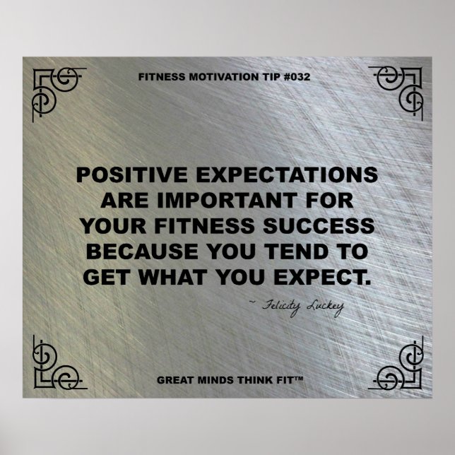 Gym Poster for Fitness Motivation #032 (Front)