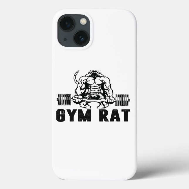 Gym Rat Case-Mate iPhone Case (Back)