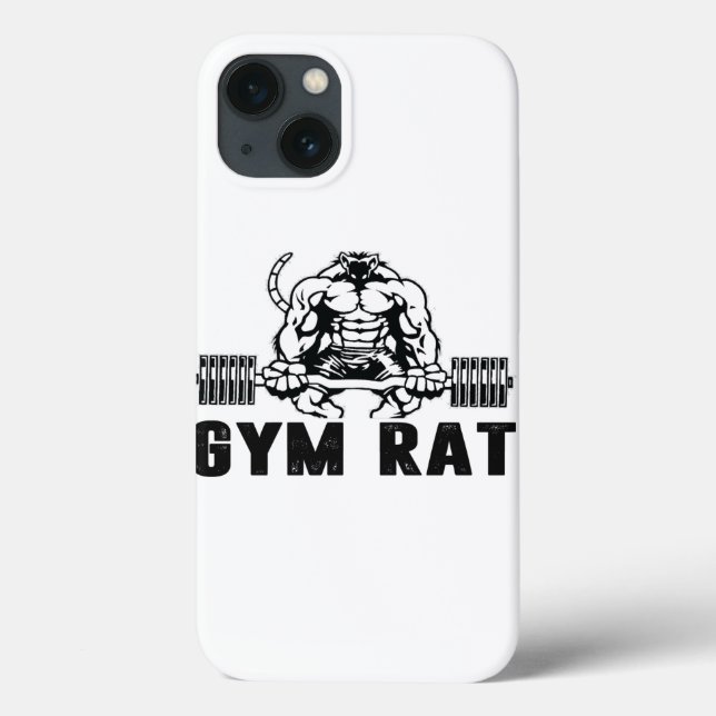 Gym Rat Case-Mate iPhone Case (Back)