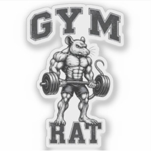 Gym Rat Deadlift - Lifting Humor - Bodybuilding