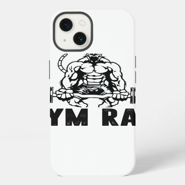 Gym Rat iPhone Case (Back)