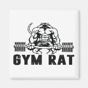 Gym Rat Magnet