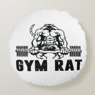Gym Rat Round Cushion