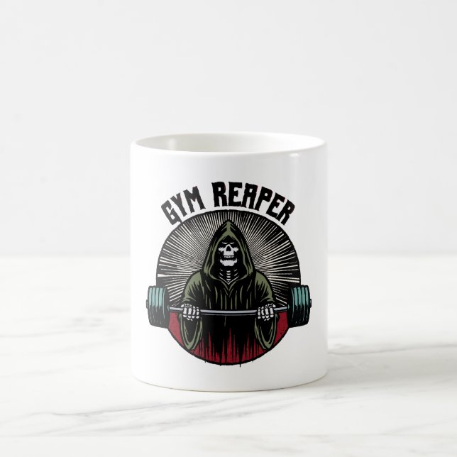 Gym Reaper Workout Coffee Mug (Center)