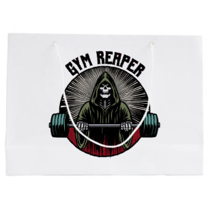 Gym Reaper Workout Large Gift Bag