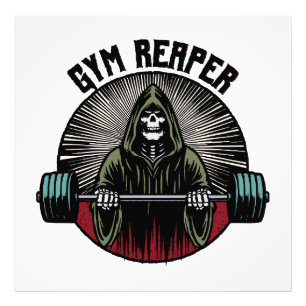 Gym Reaper Workout Photo Print