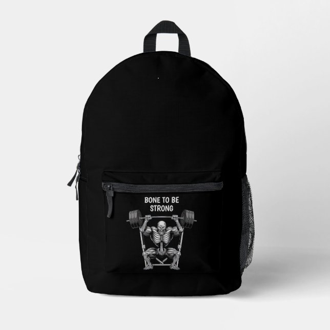 Gym Skeleton Backpack (Front)