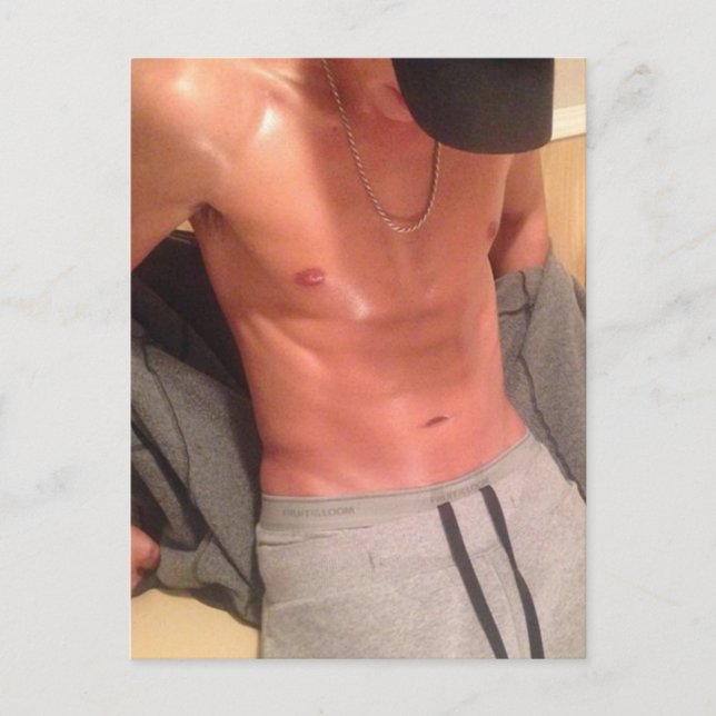 Gym Stud Postcard (Front)