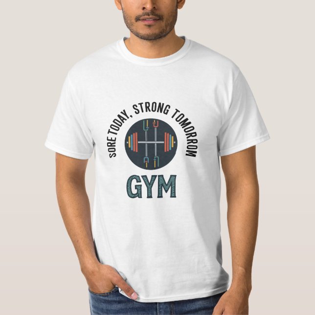 Gym t-shirt design (Front)