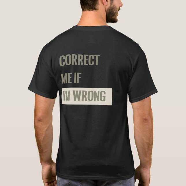 GYM T T-Shirt (Back)