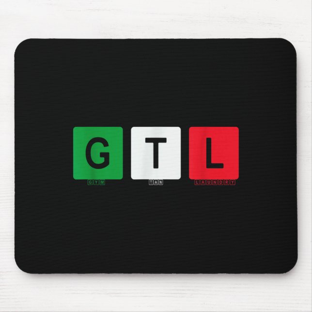 Gym Tan Laundry Gtl New Jersey Garden Nj Shore Ita Mouse Pad (Front)