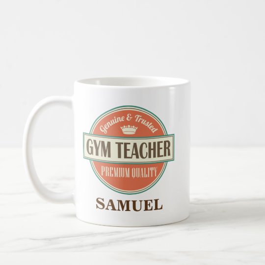 Gym Teacher Personalised Office Mug Gift
