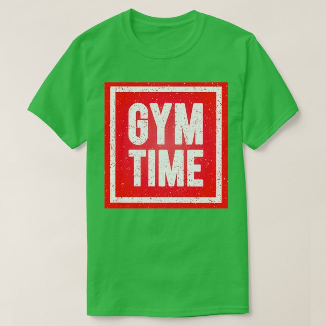 Gym Time T-Shirt (Design Front)