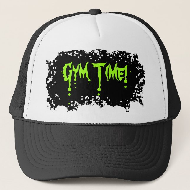 Gym Time Trucker Hat (Front)