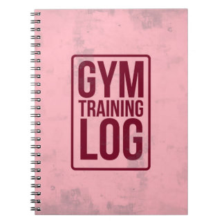Gym Training Log Notebook
