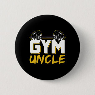 Gym Uncle 6 Cm Round Badge