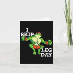 Gym Weight Training I Skip Leg Day 1  Card