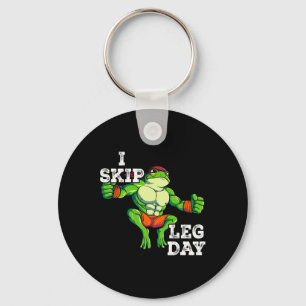 Gym Weight Training I Skip Leg Day 1  Key Ring
