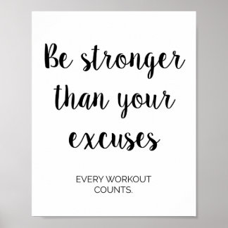 Gym, Workout, Fitness Motivational Wall Decor