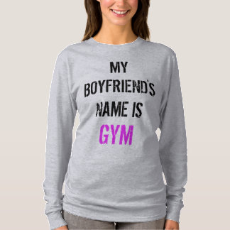 Gym workout long sleeve shirt