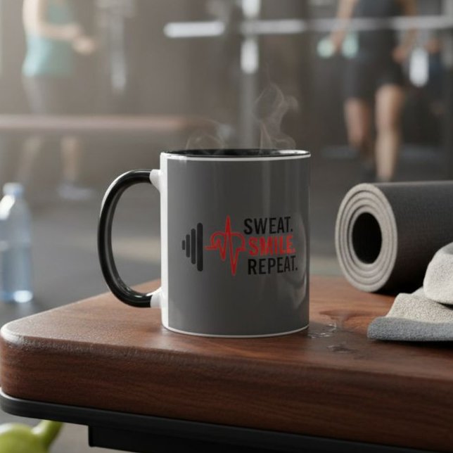 Gym Workout Motivation Quote Mug (Creator Uploaded)