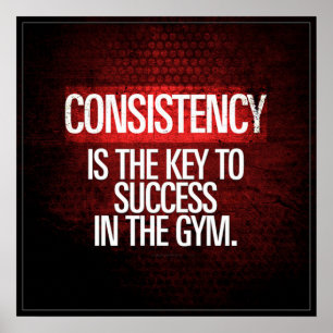 Gym Workout Motivational Poster