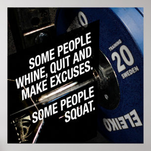 Gym Workout Motivational Poster