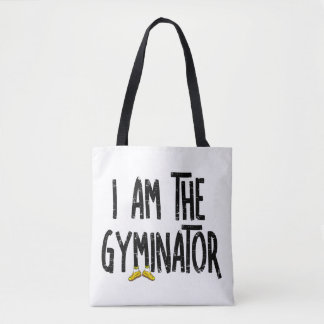 Gyminator Rough Text Tote Bag