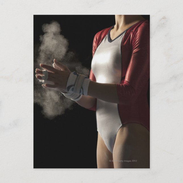 Gymnast 3 postcard (Front)