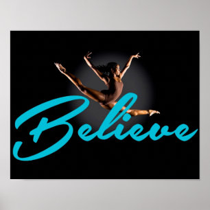 Gymnast Believe Poster