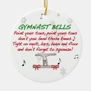 Gymnast Bells Ornament