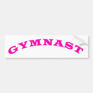 Gymnast Bumper Sticker