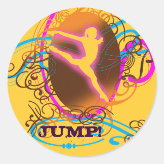Gymnast Dancer Sticker
