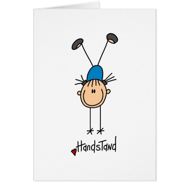 Gymnast Doing Handstands (Front)