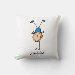 Gymnast Doing Handstands Cushion