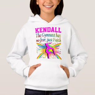 GYMNAST DREAMS COME TRUE PERSONALIZED HOODIES