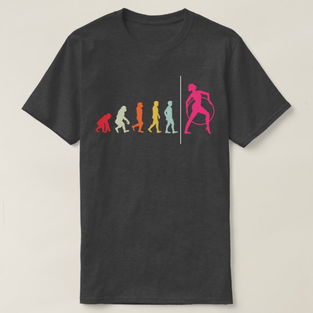 Gymnast Evolution Acrobat Gymnastics T-Shirt (Design Front)