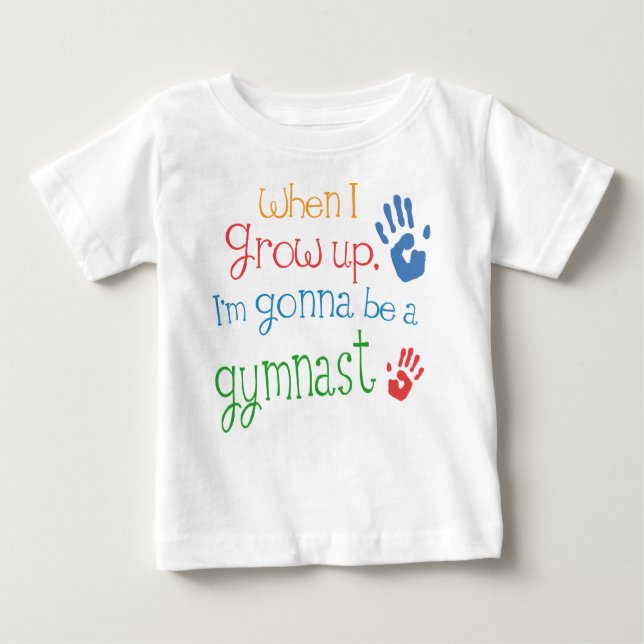 Gymnast (Future) Infant Baby T-Shirt (Front)